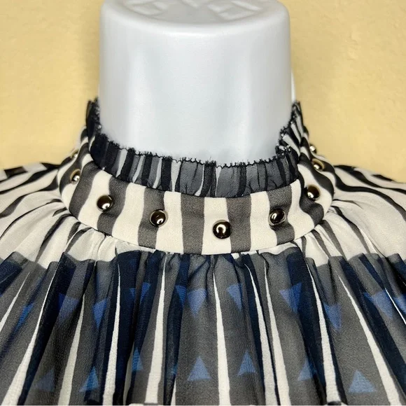 KATE SPADE Madison Avenue Deco Stephana Dress in Rich Navy - NJMU9357 - Sz 0 - Picture 7 of 13